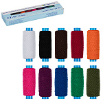 Нитки для шитья " Gamma " №3, в наборе: 10шт ассорти 25м, латекс/полиэстер, картонная упаковка