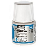 Краска по ткани " Pebeo " Setacolor мерцающая 45мл жемчужная