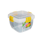 Контейнер пластиковый для пищевых продуктов герметичный, 0,9л " Милих "