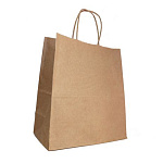 Пакет бумажный " ПЗБМ " 32*26*15см крученые ручки