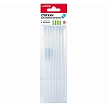 Набор стержней для клеевого пистолета " deVente " прозрачные d=0,7см, длина 20см, упаковка 8 штук