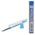 Грифели для механических карандашей 0,7мм, HB " Pilot " 12шт, пластиковый футляр