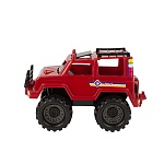 Машинка " Совтехстром " Джип, пластик, цвет ассорти, (без возможности выбора цвета) сетка 27*13*16см