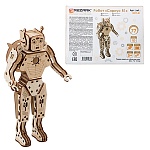 Модель из дерева " Rezark " Роботы. Сириус - R1, состав набора: 77 деталей, размер модели: 22*7*13см