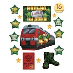 Набор оформительский " Открытая планета " 946 Дембель, в наборе: 16 элементов, на скотче