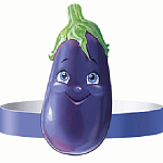 Корона картонная " Империя поздравлений " 450 Баклажан