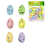 Набор пасхальный " KWELT " Пасхальные яйца, 36шт, 2*3*2см, ассорти, пакет, европодвес