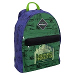 Рюкзак " Erich Krause " 29*39*13см EasyLine 17L Aerodynamics, 1 отделение, внешний карман на молнии, регулируемые лямки, ручка-петля