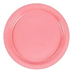 Набор тарелок " Веселая Затея " d=17см, Розовые, в наборе 6шт
