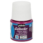 Краска по ткани " Pebeo " Setacolor мерцающая 45мл фиолетовая