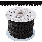 Тесьма декоративная " BLITZ " 10мм*9,1м черная