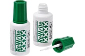 Корректирующая жидкость на растворителе 20г, кисточка "ReWrite"