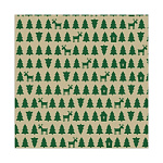 Упаковочная бумага Новогодняя крафт " Интерпак " 70см*10м в рулоне, Тайга, 60г/м2