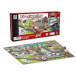 Набор пожарного " Fire fighting " в наборе: коврик 80*60см, машинка 7*3*3см, картонная упаковка 40*19,5*5,5см