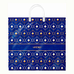 Пакет ПЭ " Интерпак " с пластиковой ручкой ПВД, 38*35см 90мкм Авеню