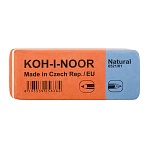 Ластик " Koh-i-Noor " Blue Star 57*14*8мм, красный с синим