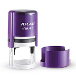 Оснастка для печати " Trodat " Ideal d=42мм корпус фиолетовый