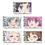 Альбом А4 20л " ПЗБМ " Кавай (ассорти), на скобе, обложка- ламинированный картон, УФ-лак, блок- офсет 100г/м2, 5 дизайнов в спайке