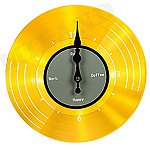 Часы настенные " Миленд " d=30см Золотая пластинка, питание от 1 батарейки АА, батарейки в комплект не входят, материал- МДФ, пластик, картонная упаковка