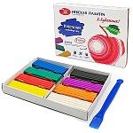 Пластилин " Я- Художник! " 8цв 160г со стеком, картонная упаковка