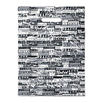 Пакет ПЭ " Интерпак " с вырубной ручкой ПВД, 30*40см 30мкм Персона