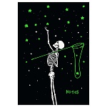 Записная книжка А5 7БЦ 80л " Эксмо " Neon party. No 4, клетка, обложка - матовый ламинированный картон, сшивка, белый блок