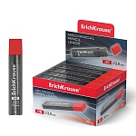 Грифели для цангового карандаша 2,0мм, HB " Erich Krause " 10шт, пластиковый футляр