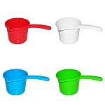 Ковш 1,3л " Милих " с носиком, пластиковый, ассорти (без возможности выбора цвета)