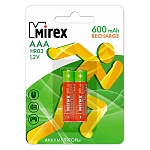 Аккумулятор " Mirex " HR03 600mAh, 4шт Ni-Mh