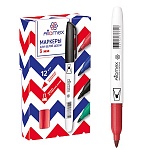 Маркер для доски " Attomex " красный 3мм пулевидный наконечник