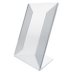 Держатель информации L-образный P-Pricer формат A5 вертикальный, ПЭТ