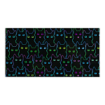 Конверт для денег " Миленд " 1-11 Dream Cards Без названия- Dream Cards Котики на черном, 164*85мм, УФ-лак